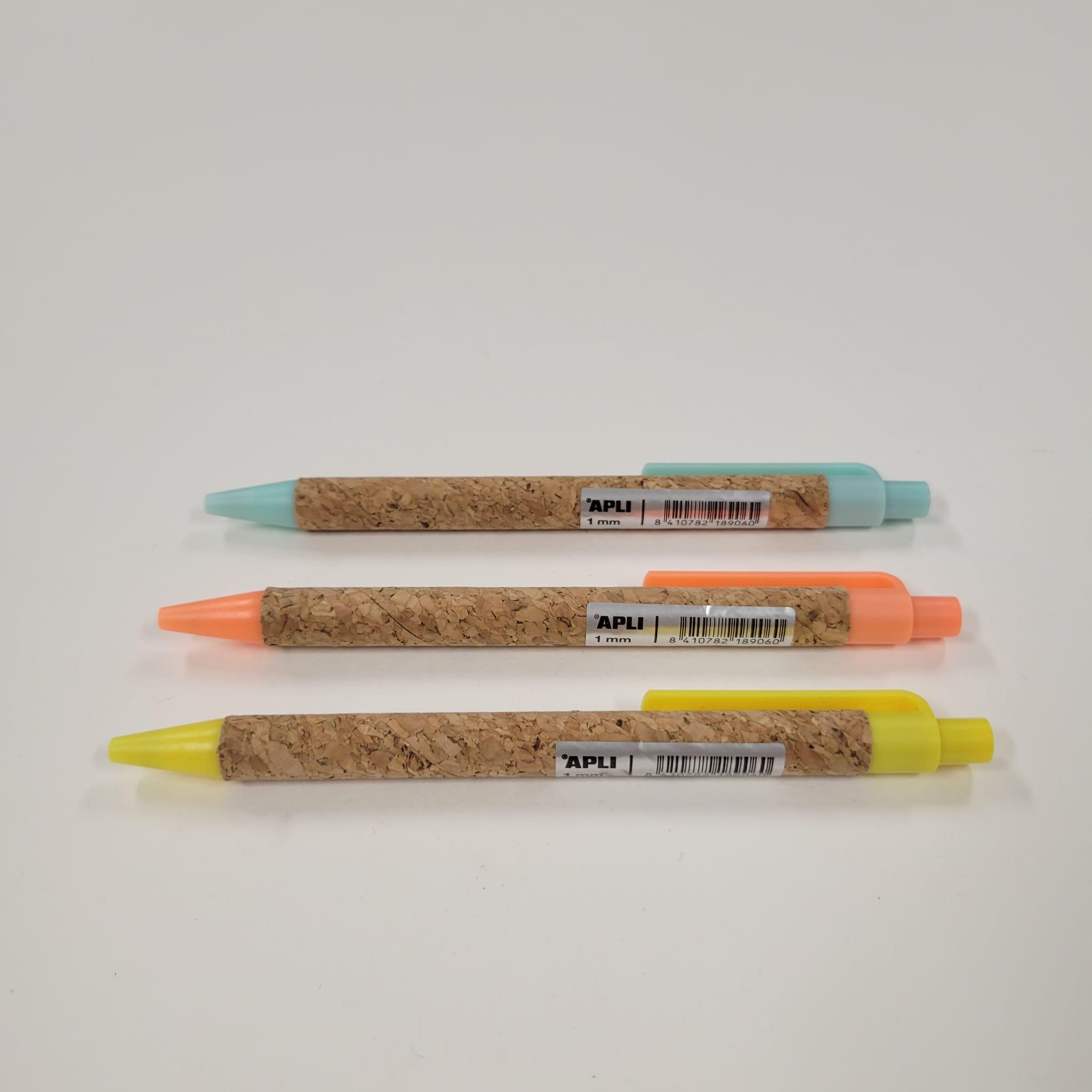 Esferográfica Apli Cortiça