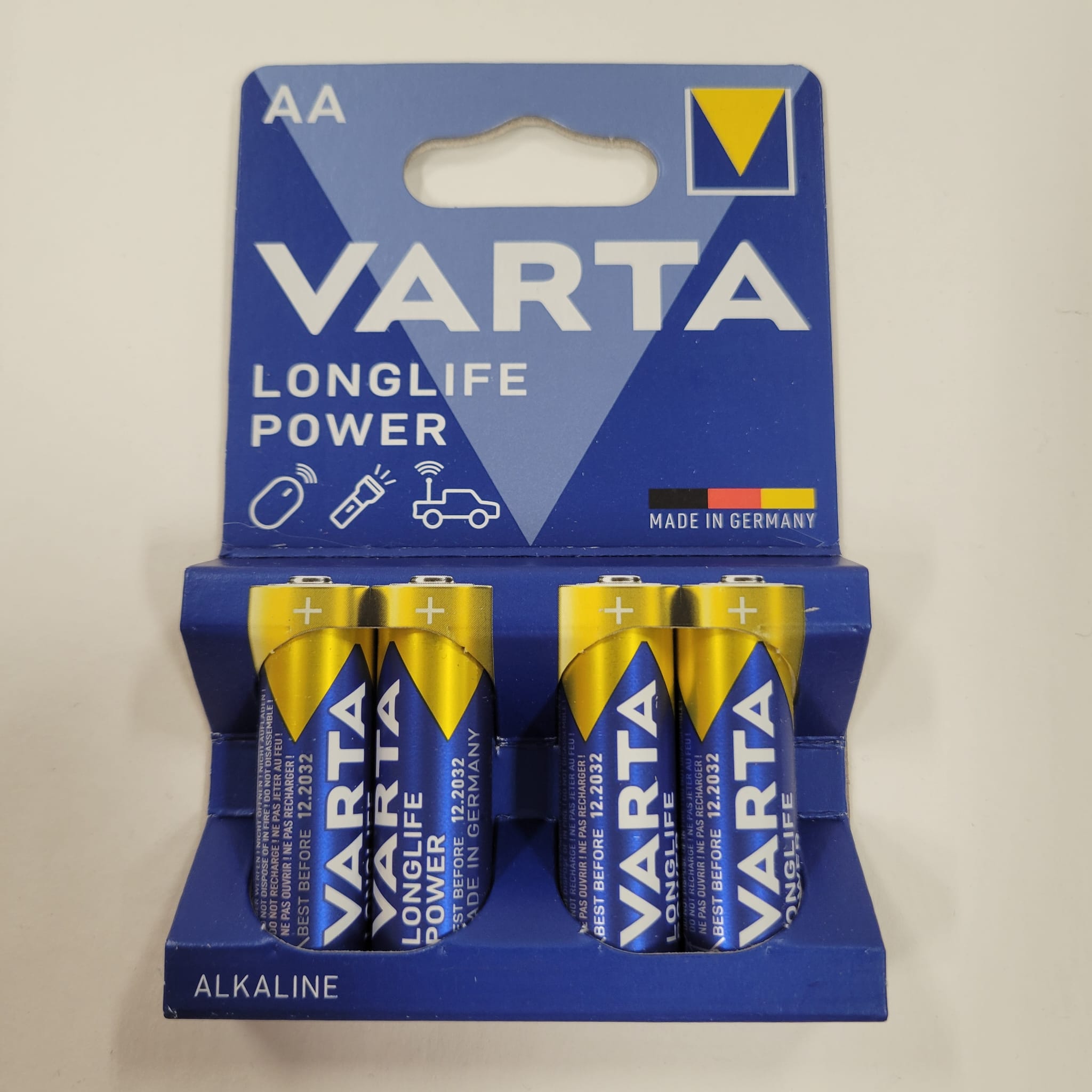 Pilhas AA Long Lasting